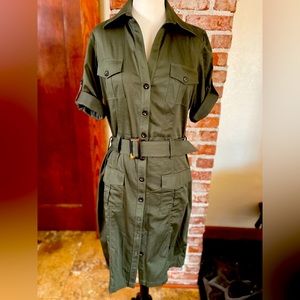 Thomas Pink - khaki dress